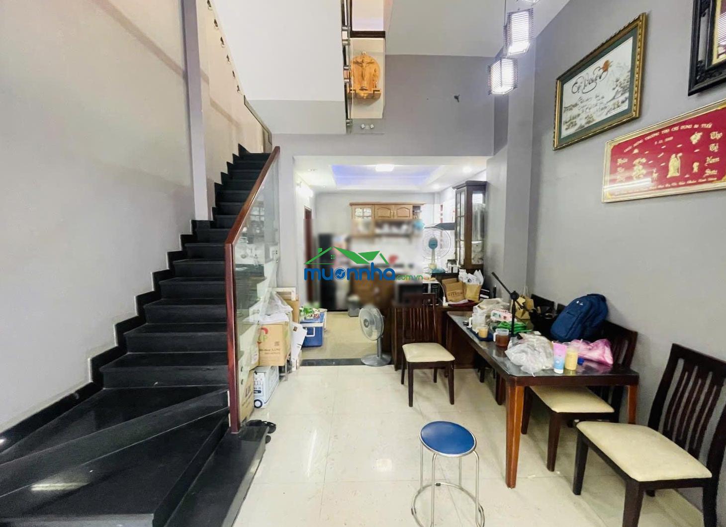 Bán nhà hẻm 163 hô hiến thành quận 10 - dt 52m2 ngang 4m, hẻm 6m ô tô 7 chỗ.