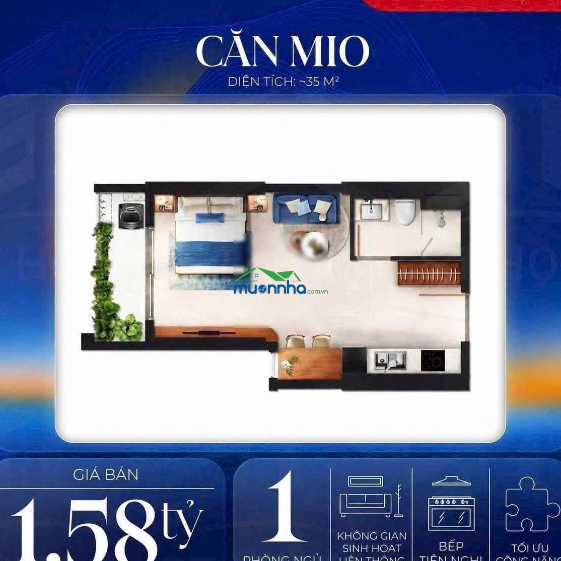 Căn hộ monrei thủy liệu đầu tiên tại hcm giá chỉ từ 1ty8/căn 1pn. - 4