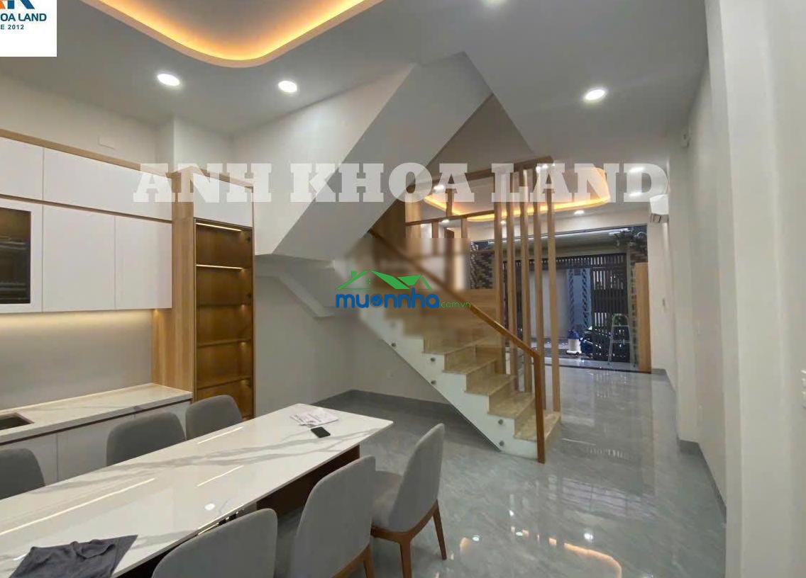 Ngộp bank 4.2 tỷ bán gấp nhà 3 tầng ~79m2 (4.5x18) hxh đs 2 trường thọ khu dân trí gần metro - 2