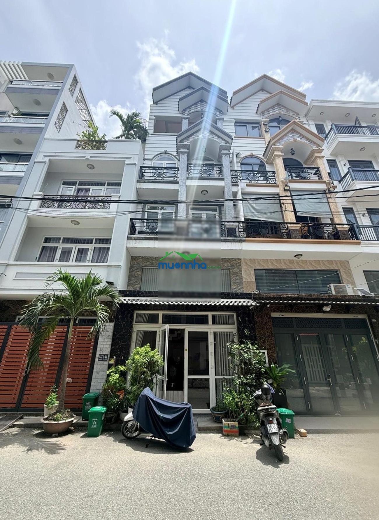 51m² (5x10,8m), hẻm 8m, 5 tầng đồng bộ cao tầng phạm văn chiêu gần bờ kè 20m, giá chỉ 7***