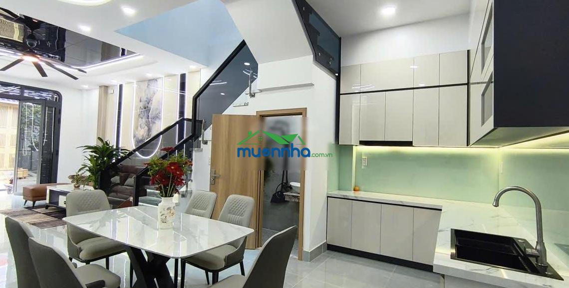 Hiếm! ngang bề thế 5mx14m nhà mới full nội thất hl2 hẻm xe tải 3pn master, 3wc gần ngã tư bốn xã
