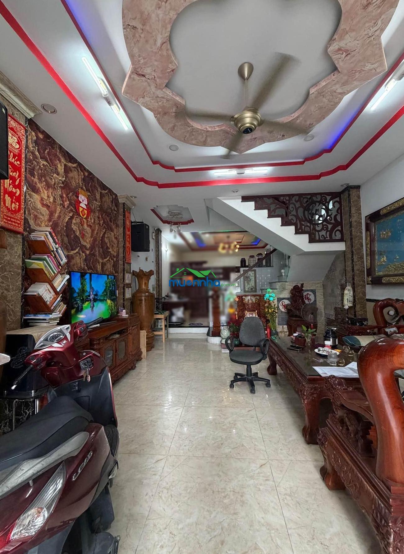 (Siêu hiếm) bán nhà hẻm 7m hương lộ 3 sát aeon tân phú 7.17x17m, 121m² - 4 tầng, 6pn - 3