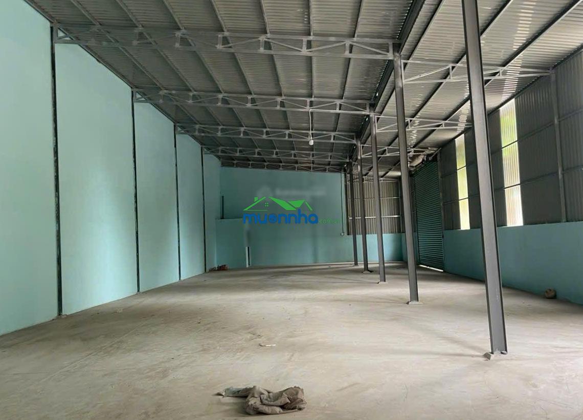 Cho thuê kho mới phú tân gần thành phố mới bình dương - diện tích 300m² - góc 2 mặt tiền - 3