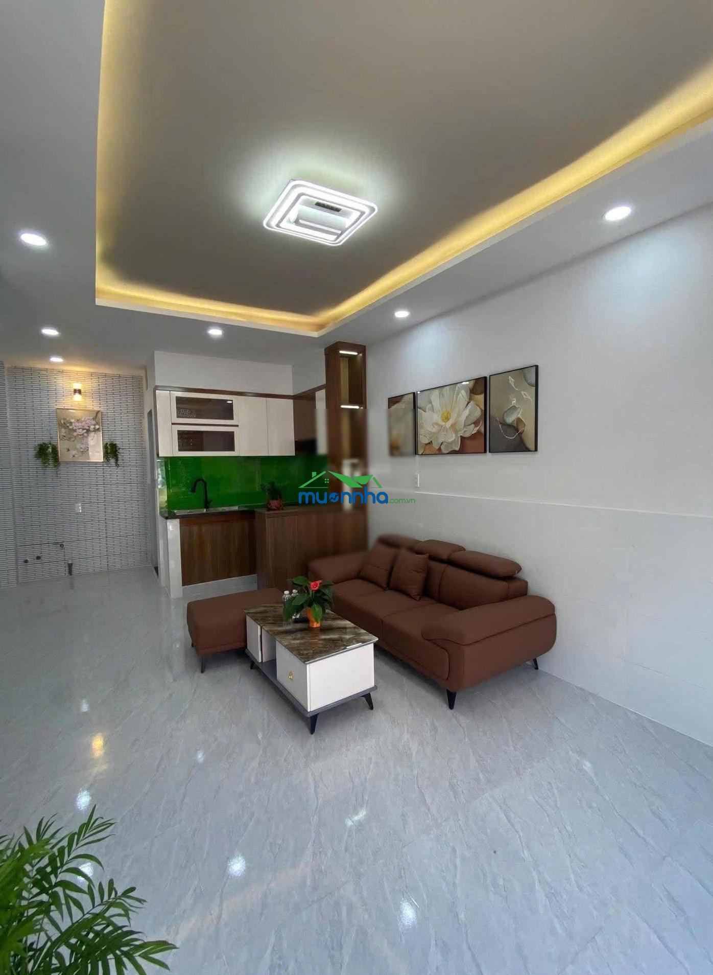 Nhà mới 2 tầng hiệp thành 33 - hẻm 4m sát metro - giá chào 3.59t thương lượng - 3