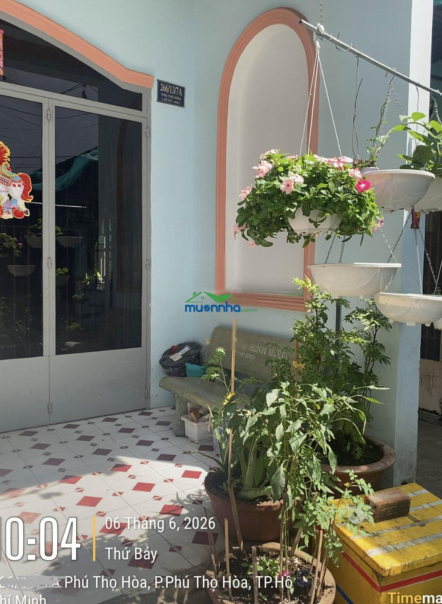 Nhà hiếm phú thọ hoà - tân phú - diện tích đẹp - 73m2 - xe hơi vào nhà - vị trí nhất phẩm!