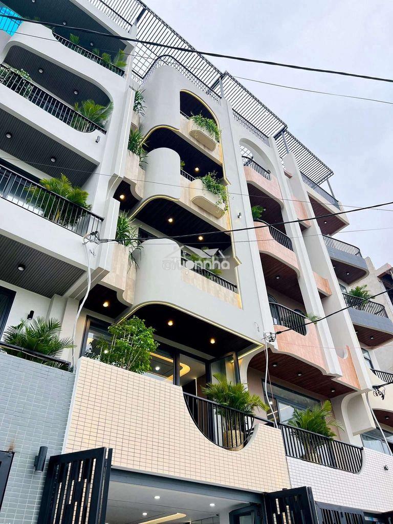 Siêu phẩm 4,4m x 18m. 5 tầng có thang máy mt kênh 1/ thạnh xuân 25 - 3