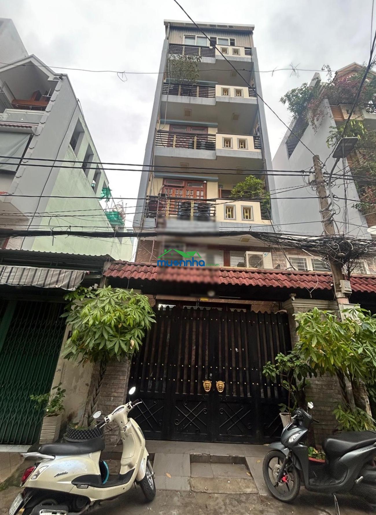 Bán nhà 6 tầng có thang máy hẻm xe hơi 8m quận tân phú thông tin chi tiết: diện tích: 5m x 20m - 3