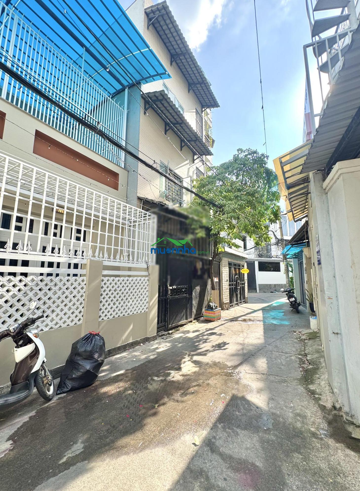 15m ra mặt tiền thống nhất - chdv 3 tầng (5 x 14m) (10 phòng có gác) hẻm 4m thông. vị trí đẹp - 2