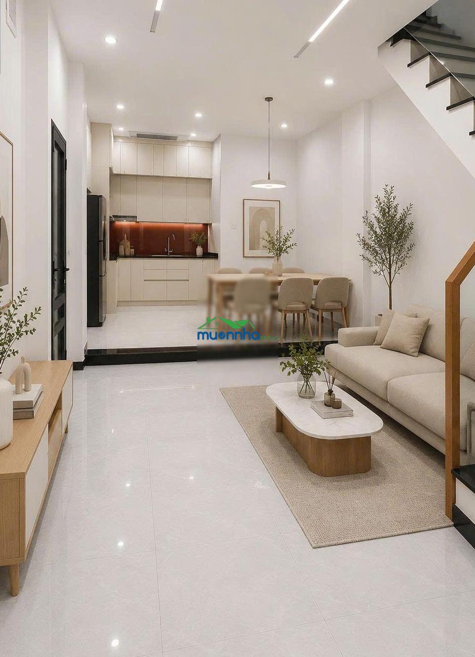 Nhà khu phan xích long, vạn kiếp gần nguyễn gia trí, hàng xanh, 3 tầng, 32m2 4x8m, lô góc, 3pn