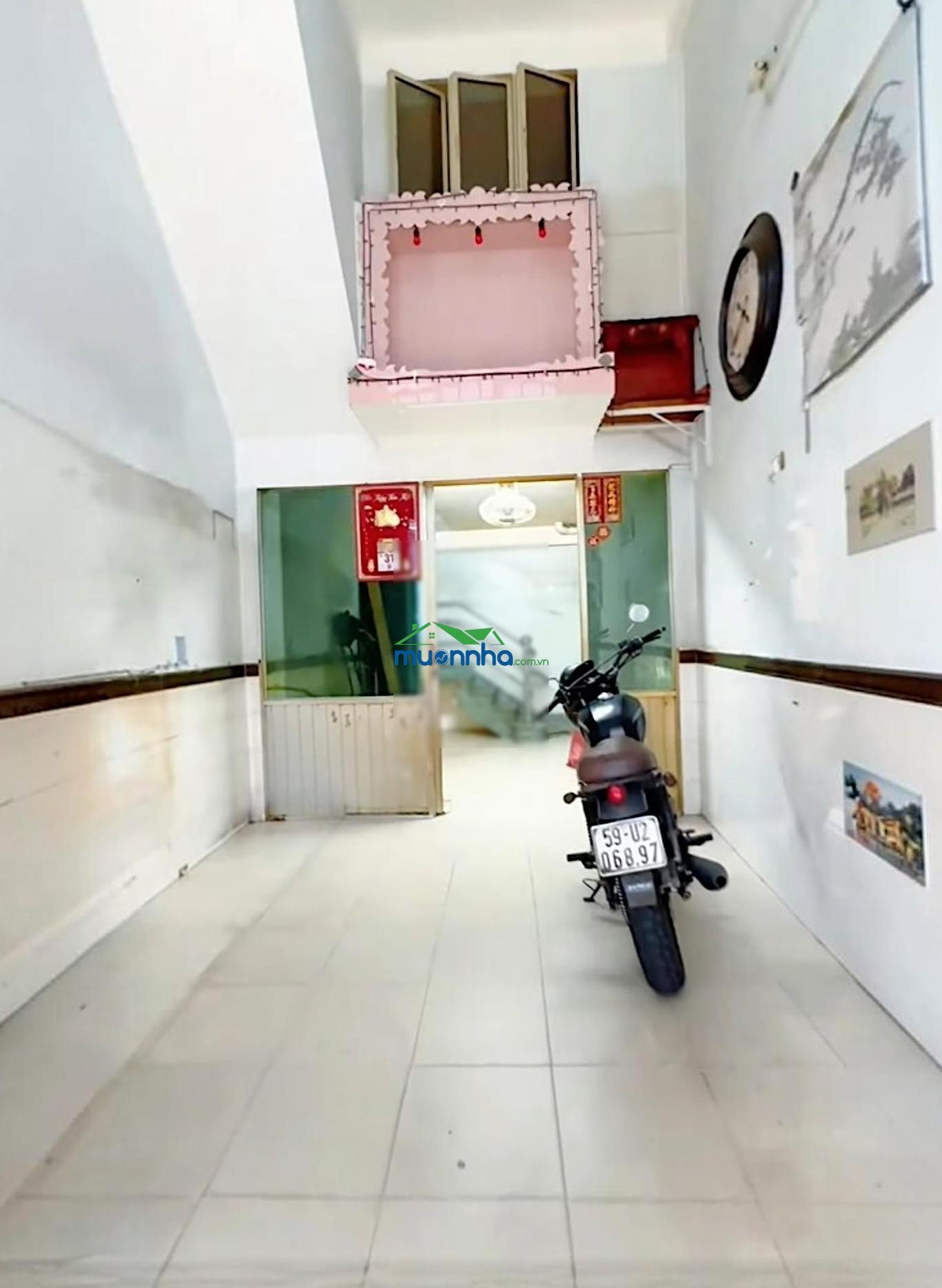 Bà hạt quận 10 4 tầng đúc kiên cố hẻm nhựa taxi đỗ cửa 1 căn ra mặt tiền chỉ 5ty95 - 3
