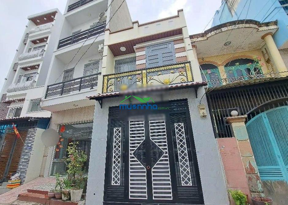 Nhỉnh 4 tỷ có ngay nhà mới đẹp 2 tầng quận bình tân - 4x15m 1trệt 1lầu - 3pn, hẻm xe tải thông, shr - 4