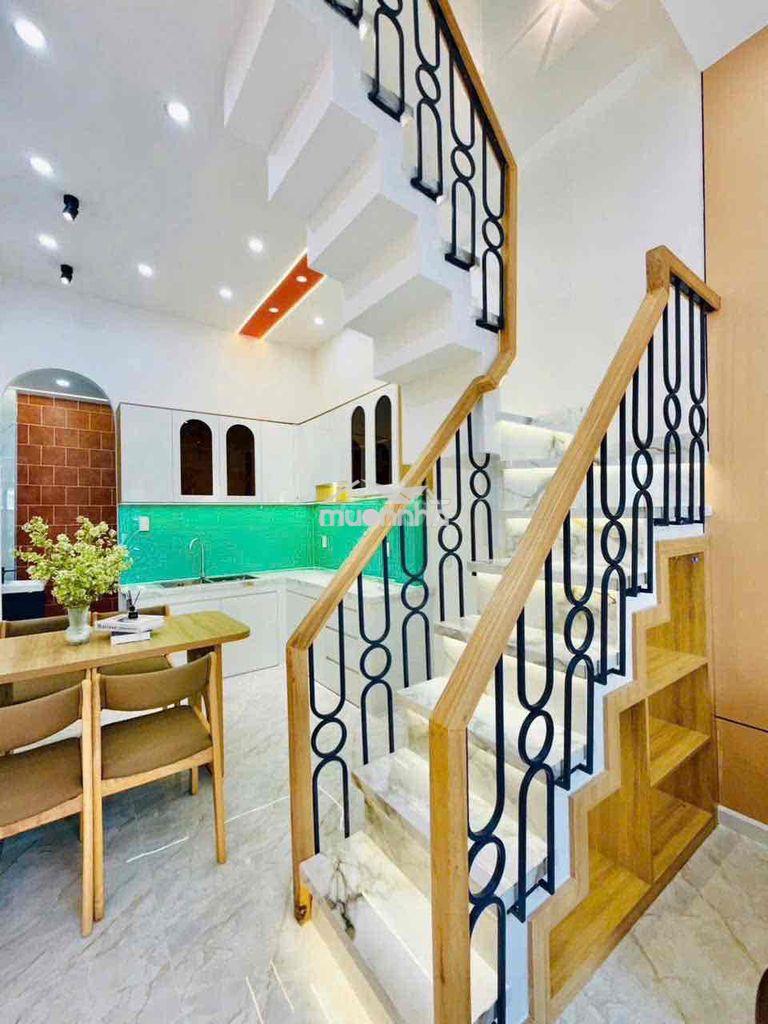 Bán nhà 5tỷ non hẻm xe hơi thông trần bá giao - 4