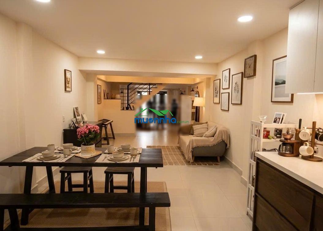 Hẻm ô tô htp q7 - dtsd 4x20m 3 tầng 4pn full nội thất vào ở ngay