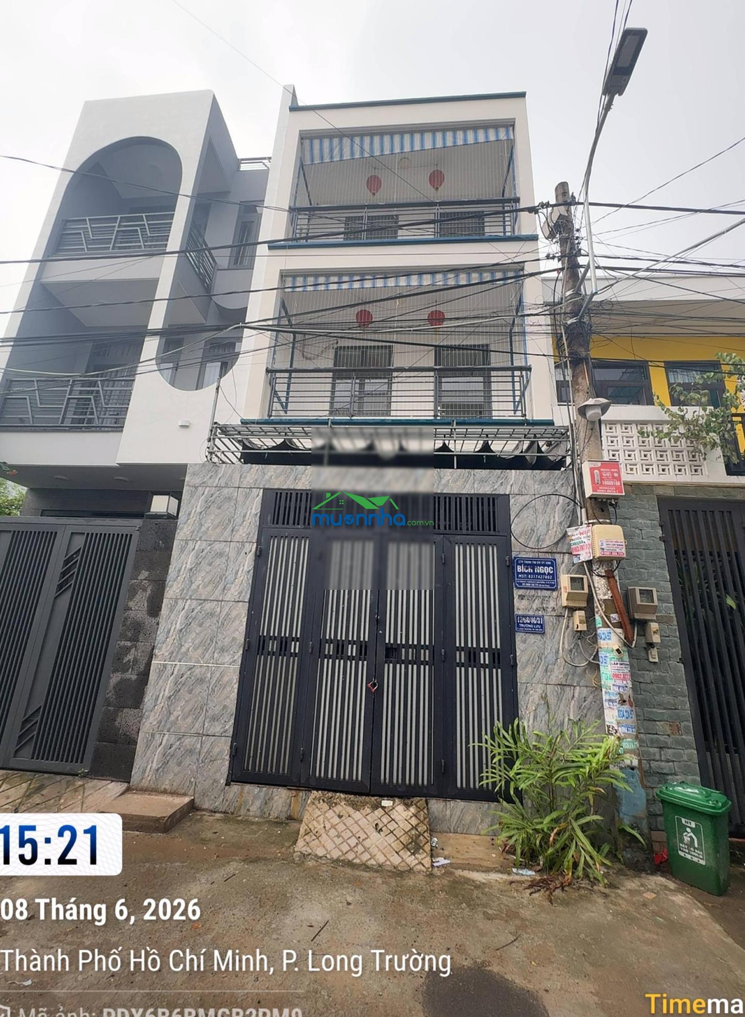 Nhà 3 tầng, 50m2 (4.3x11.7) kdc trường lưu, q9 (4tỷ250) - 3
