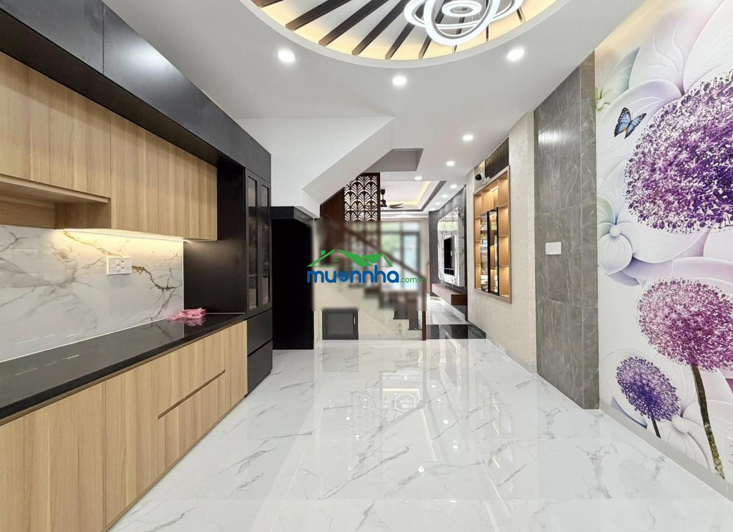 Nhà mới đẹp hoàng hoa thám hẻm xe hơi 1 sẹc, 4.8x11m, 4 tầng, cách mặt tiền 100m, chỉ 10 tỷ - 4