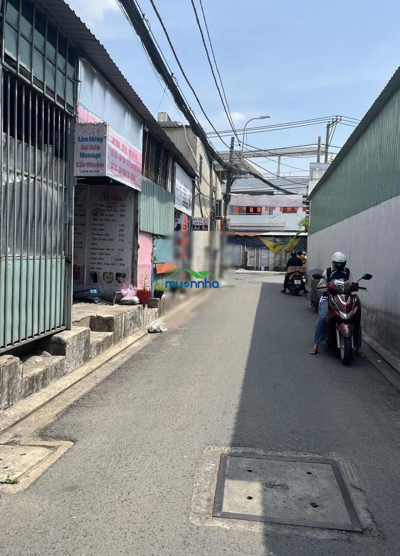 Nhà khu tên lửa - aeon bình tân 5 phút (4,5 x 12) cách mặt tiền 10 m, hẻm thông