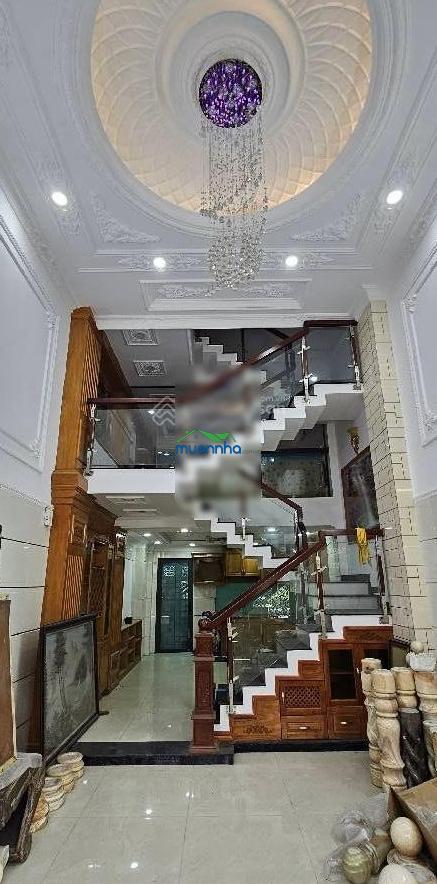 Nhà ngay dự án cầu tham lương 55m2 x 5 tầng - vuông - h.công - cho thuê bèo 20tr/th - hẻm 8m- 8,6tỷ