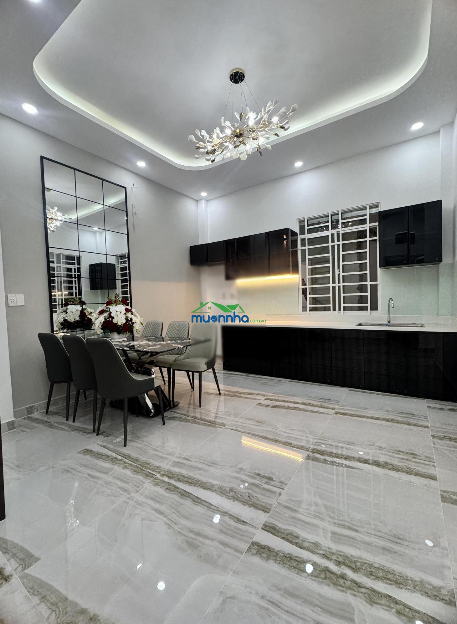 Bán nhà chính chủ mặt tiền thụt âu dương lân p3 q8, 48m2, 4 tầng, 4pn, sổ vuông vắn - 2