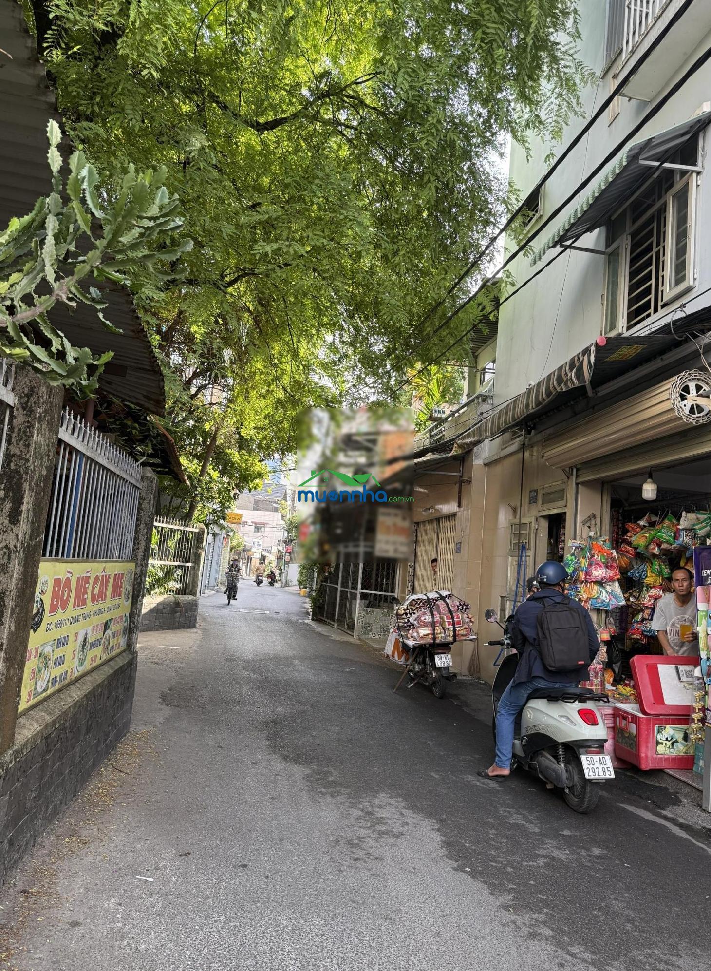 Nhà vườn quang trung ~ 90m², 4 tầng, xe tải thông hơn 8 tỷ tl