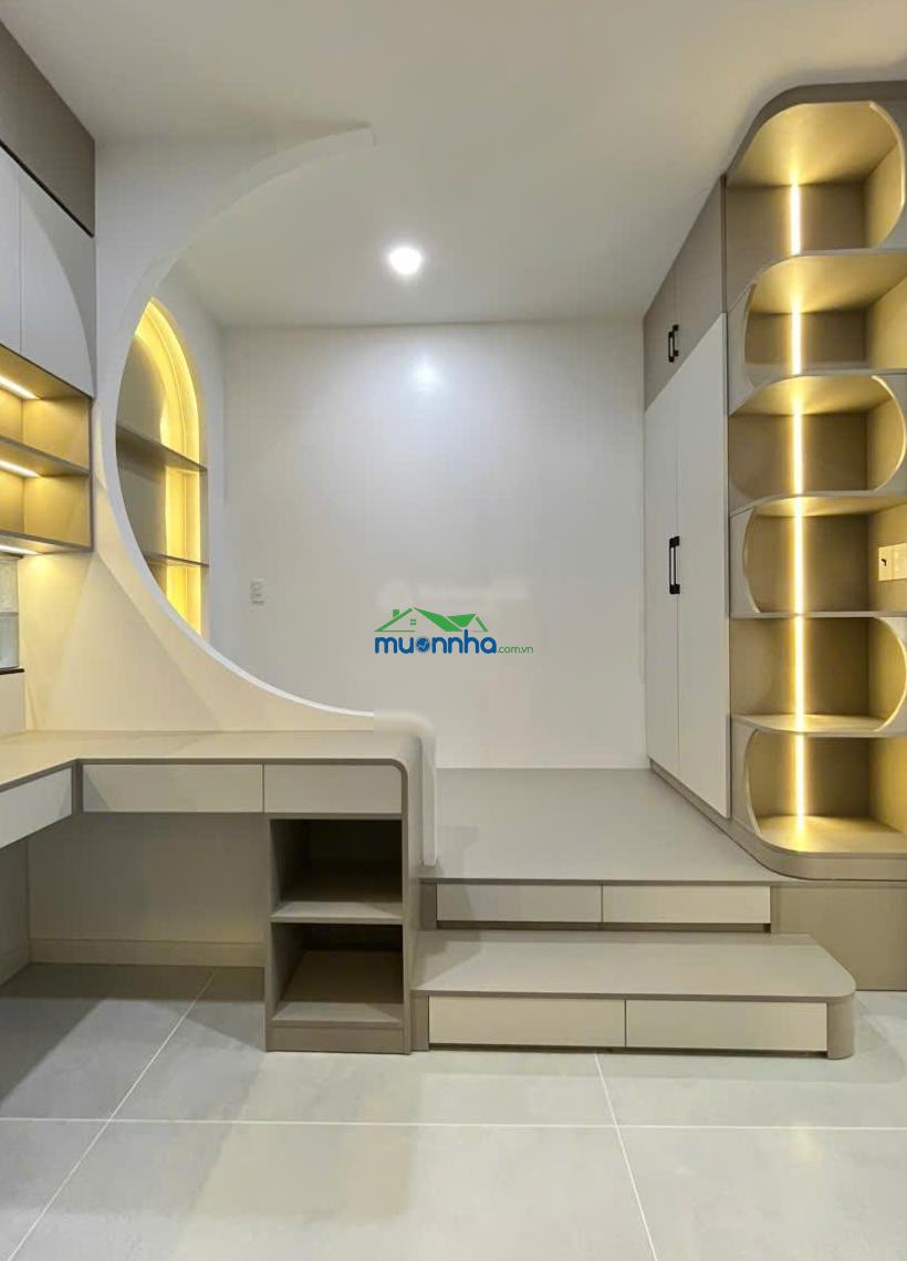 Giá tốt nhà đẹp 4 lầu thang máy hẻm 5m lạc long quân q.11 - 2
