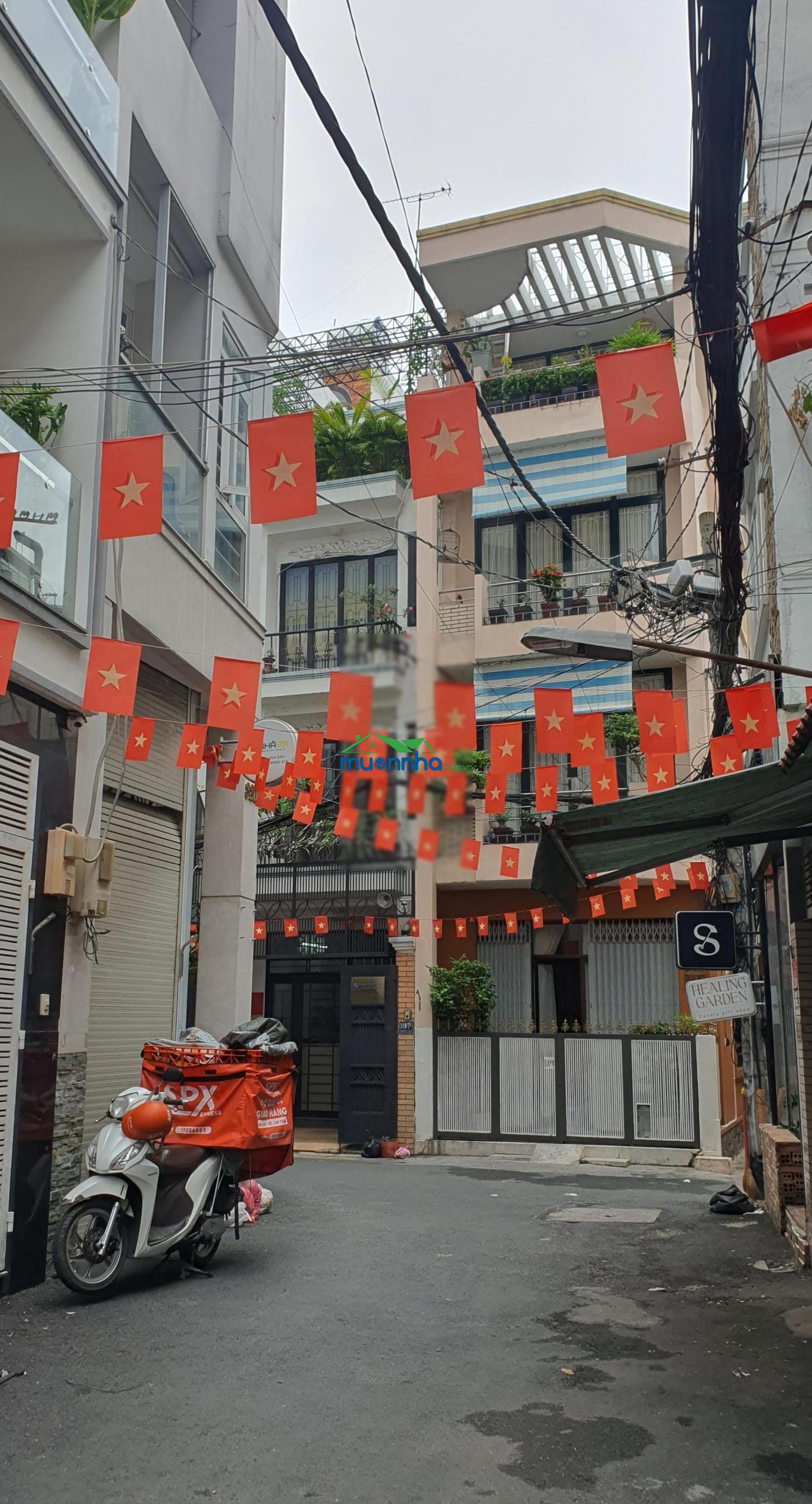 Nhà hiếm, mạc đĩnh chi, dt 47 m², hẻm xe hơi thông, giá cực tốt