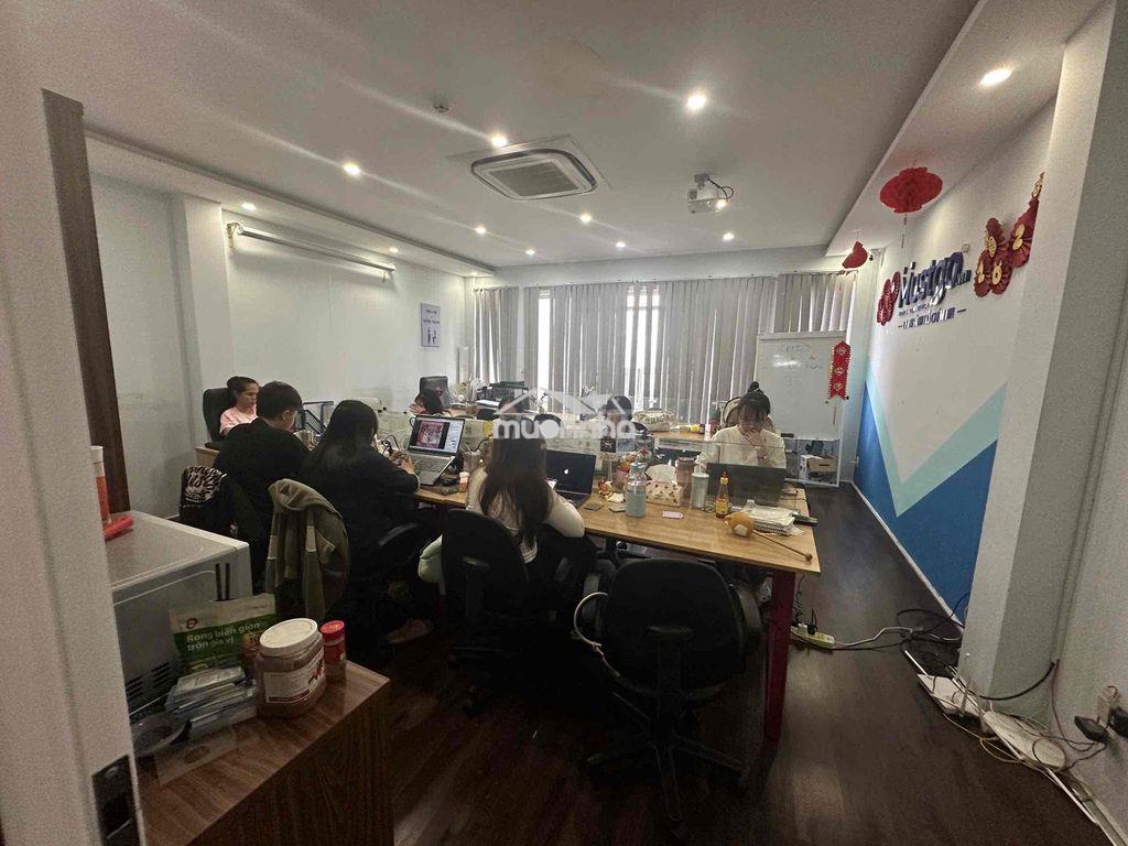 CHO THUÊ VP ĐIỆN BIÊN PHỦ 100M2 NGĂN SẴN PHÒNG BAN CÔNG VIEW LM81 - 3