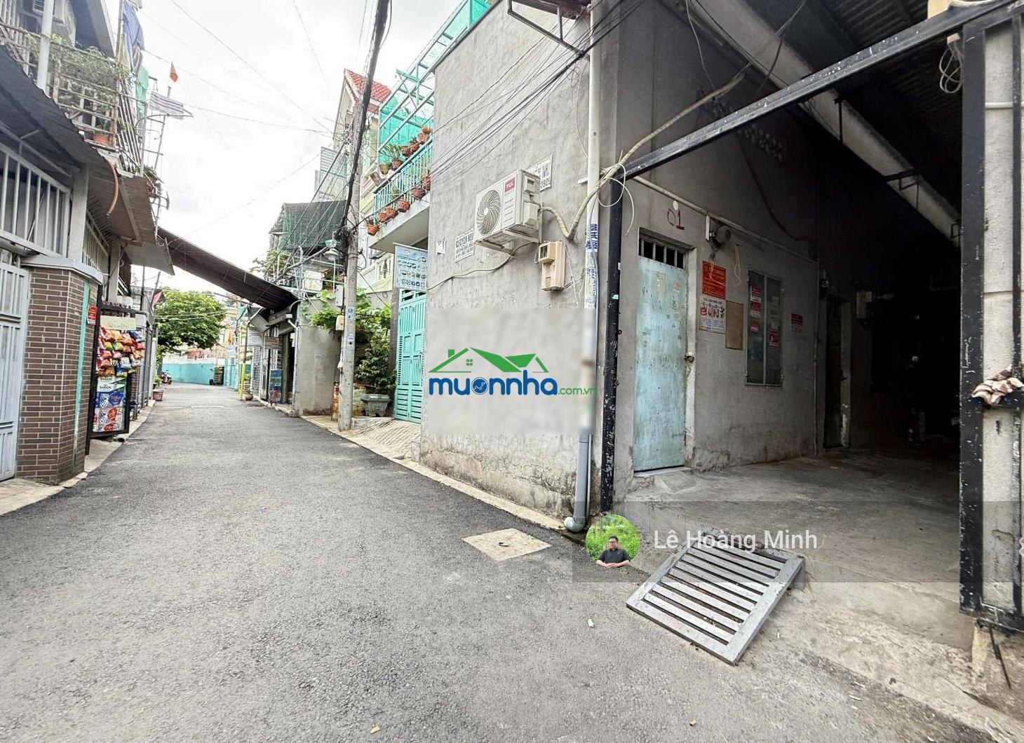 Nhà shr 14m x 20m. 270m2 1/ hẻm nhựa 6m thông lê văn khương. ngay bia tiger