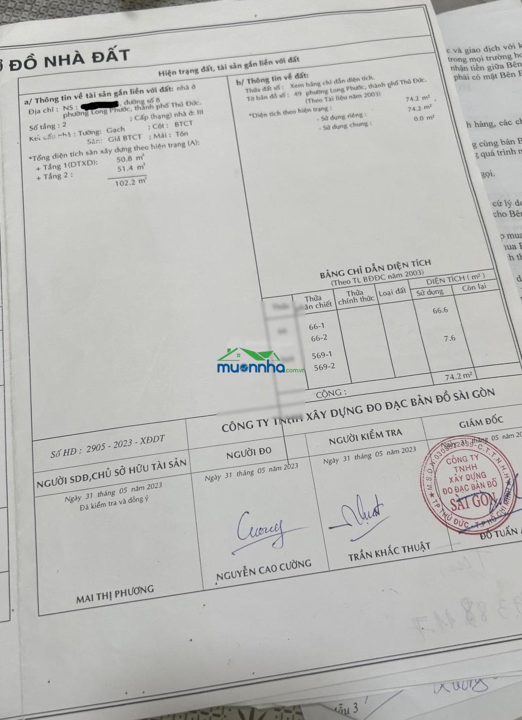 Đi nam phi cần bán nhanh nhà 2 tầng long phước, thủ đức