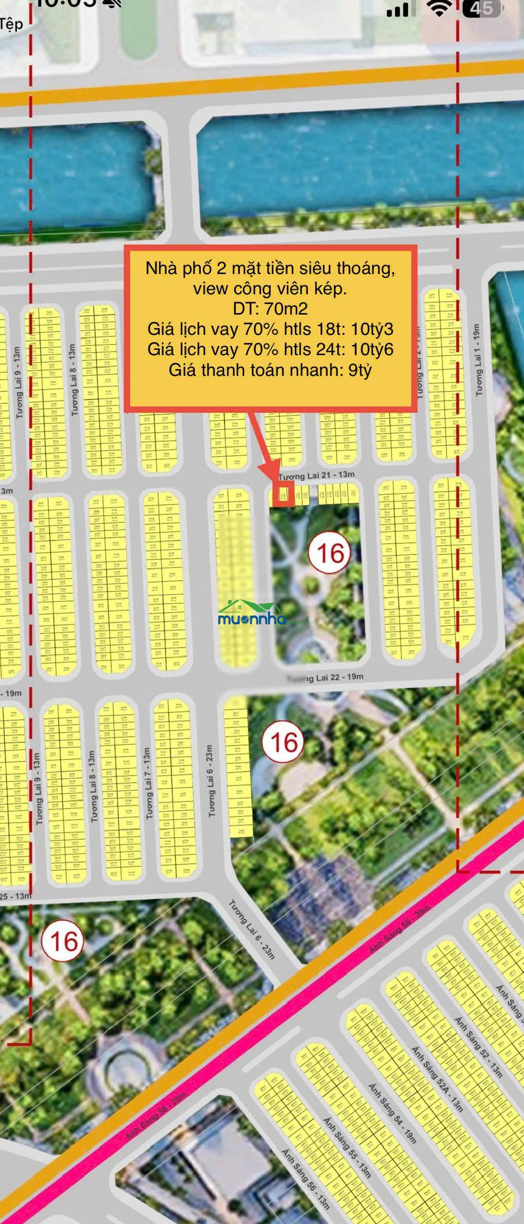 Trực tiếp cđt vinhomes. nhà 1 trệt 3 lầu, mặt tiền 23m chỉ 4 - 5tỷ ngay trong đô thị làng đại học