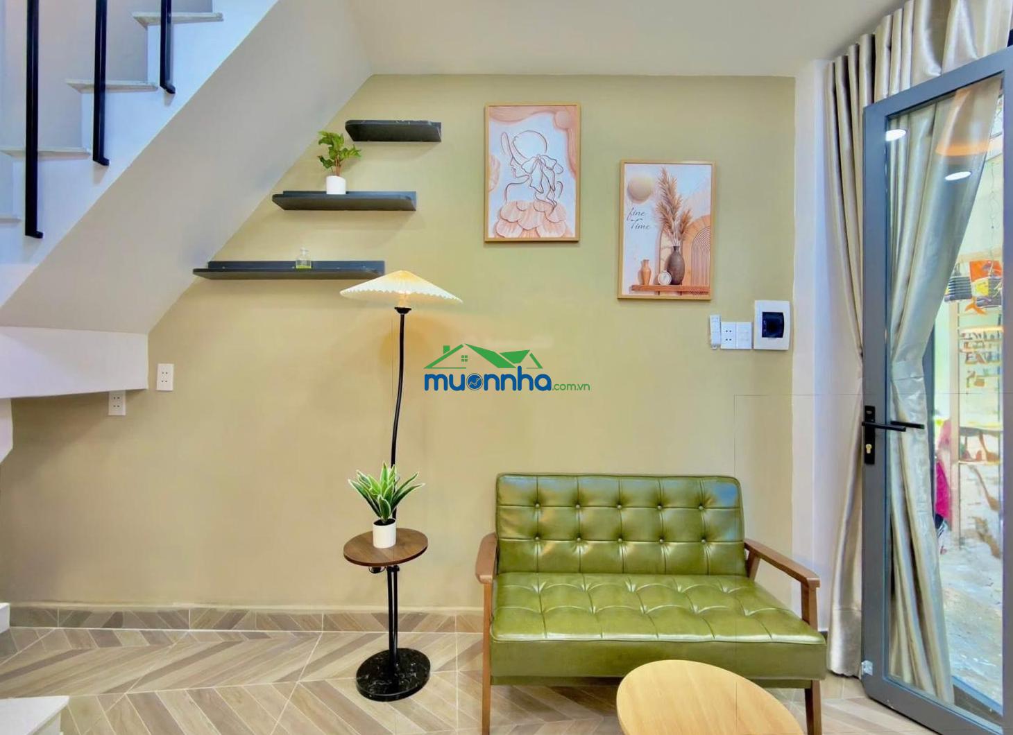 Hiếm! mini house ngô đức kế, bình thạnh sát mặt tiền 2pn 2wc full nội thất chỉ 2,x tỷ