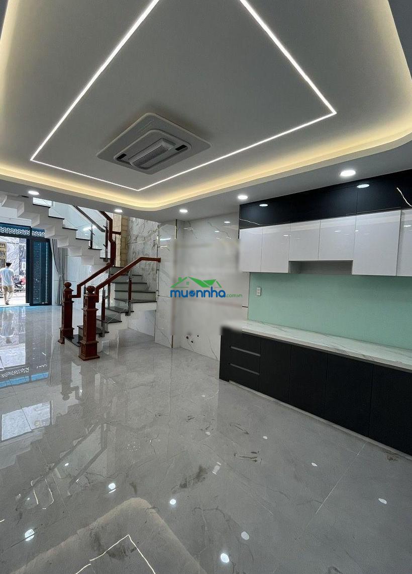 Nhà 5 tần sát khu tên lửa - aeon bình tân (5pn) hẻm xe hơi 8m khu phân lô nhà cao tần - 4