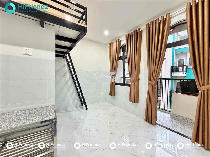 🔥Cho thuê phòng gác mới xây mới 100% - ban công ngay hoàng hoa tám