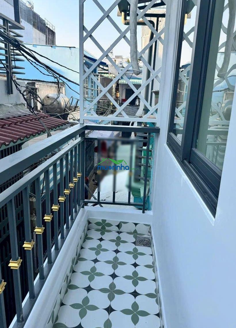 Nhà 3 tầng - mới 100% - sổ hồng riêng - hoàn công đủ - 3