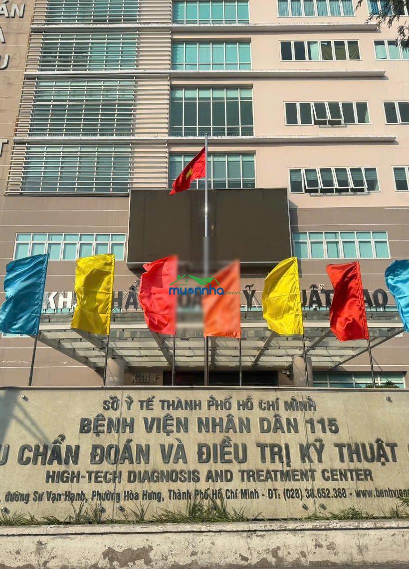 Nhà đẹp : 3 tầng hẻm ba gác thông gần bv nhi đồng & vạn hạnh mall 2pn nhỉnh 5x tỷ hơn