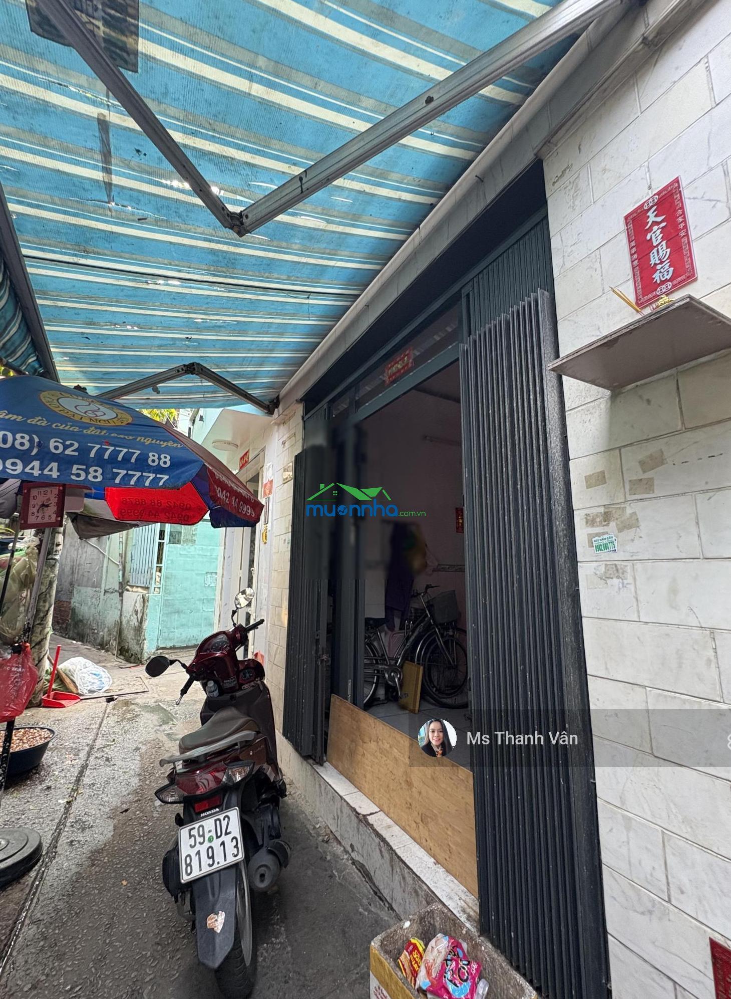Chính chủ bán gấp nhà 231 bình tiên q6 dt đất 41m2 1 lầu nhà nở hậu sổ riêng 0938 295 *** nhận ở liên - 3