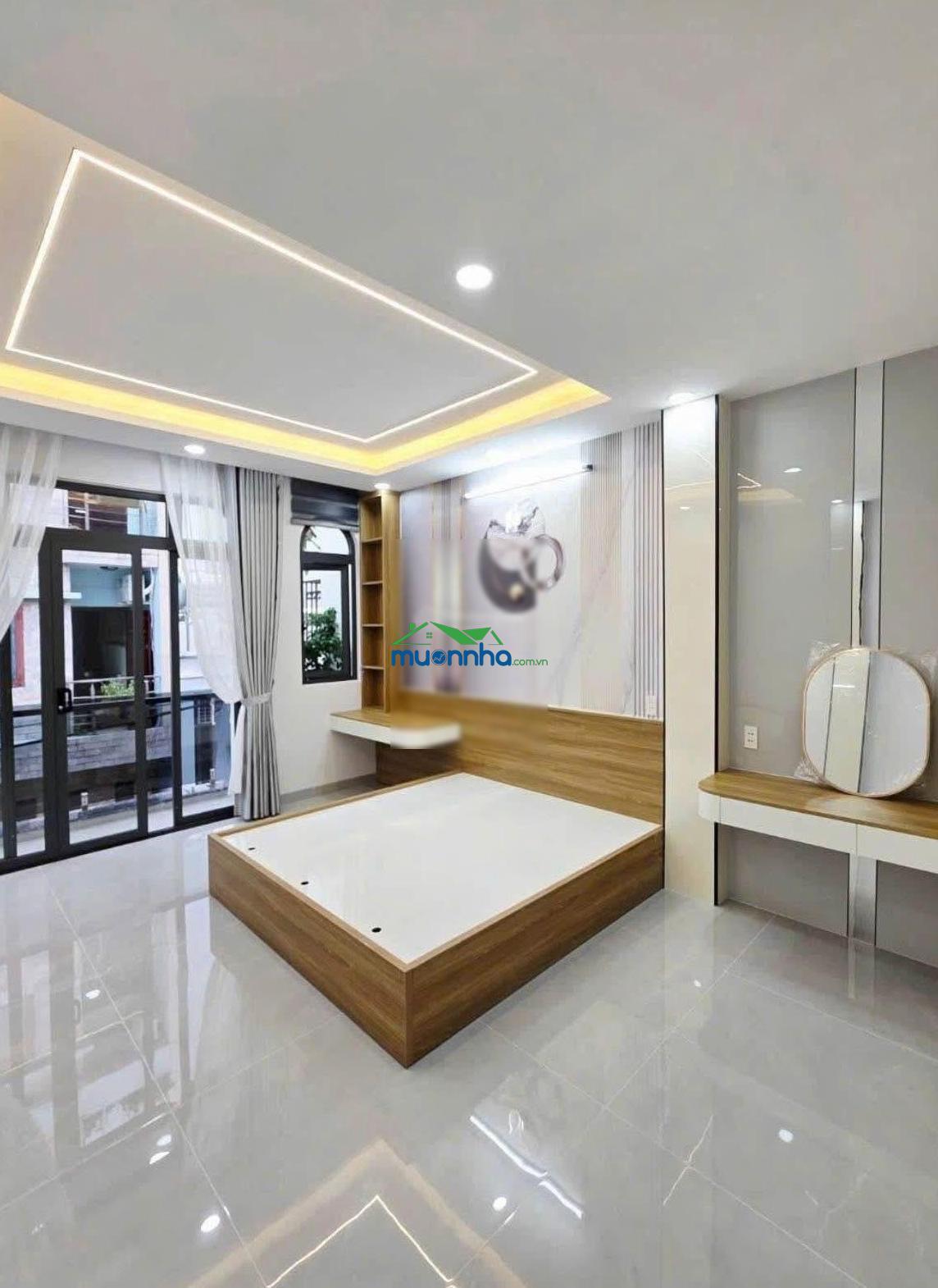 Chỉ 3 tỷ 750 sở hữu nhà lê văn thọ an nhơn gv 75m (5x15) 3pn 4wc 21tr/tháng shr hxh