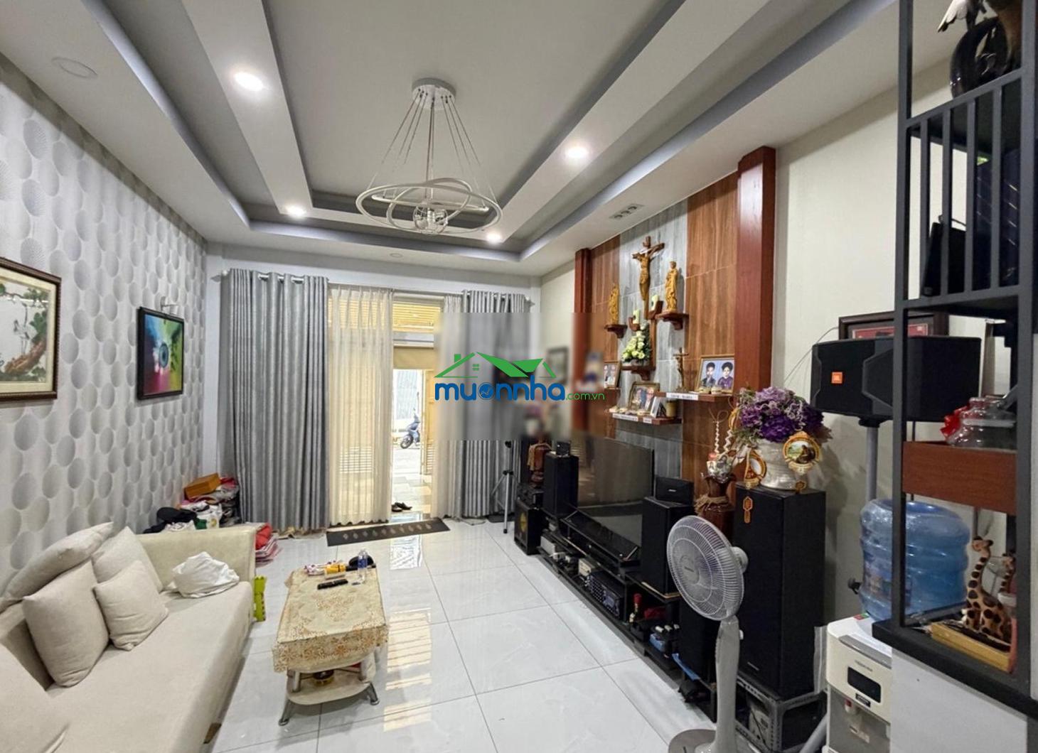 Nhà đẹp gò dầu - không lộ giới - hẻm nhựa 8m thông thoáng - oto ngủ nhà - 4 tầng - 80m² - 2