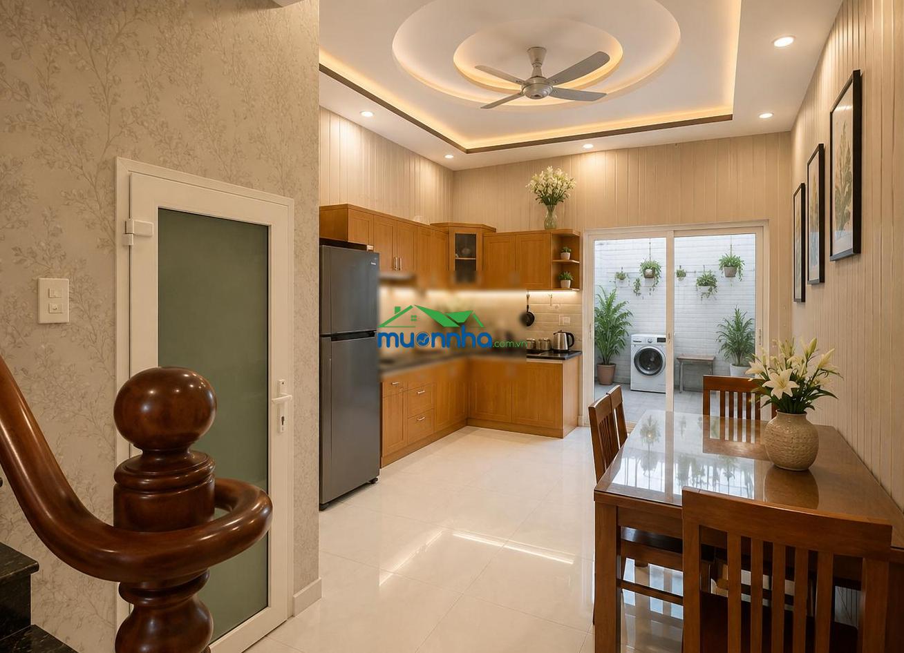 Bán nhà 4 tầng huỳnh tấn phát, nhà bè, 81m, gara ô tô, 5pn, nội thất đầy đủ, giá 7 tỷ nhỉnh - 2