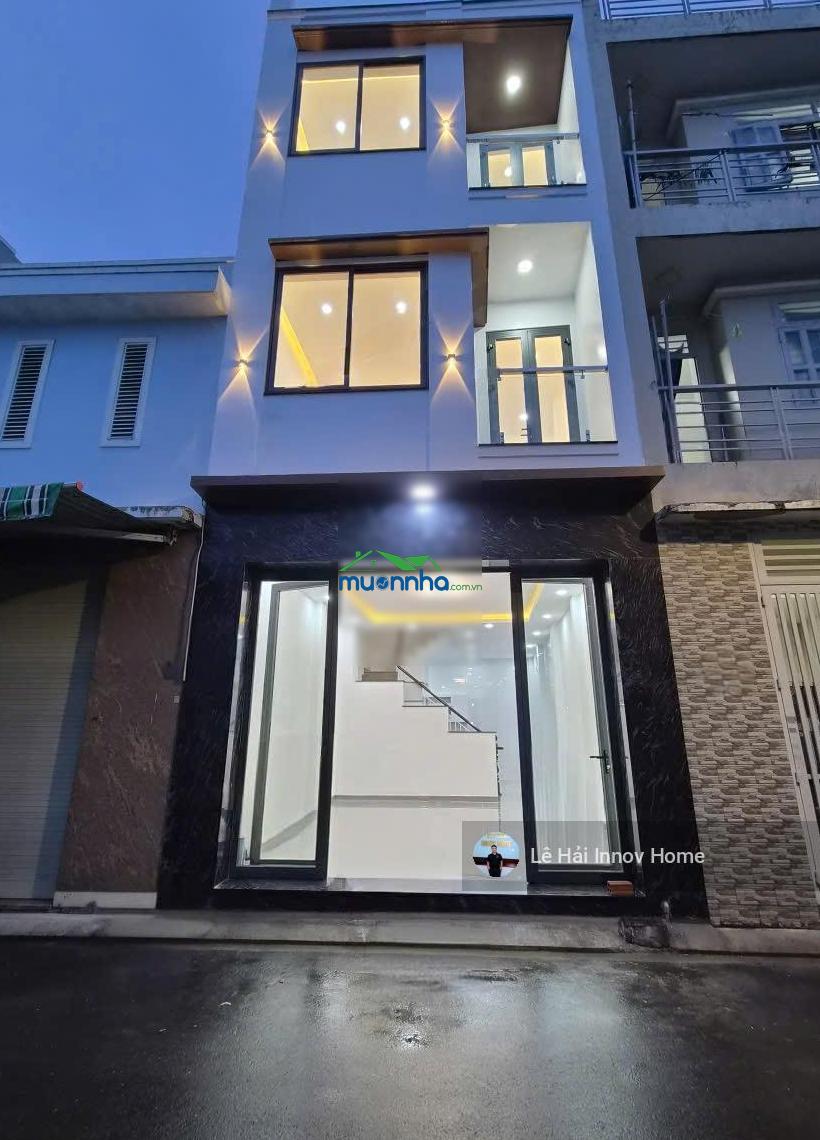 7.9 tỷ - đầm sen (4.5x12m, 50m², 4 tầng) - đường nhựa 7m - nhà mới ở liền - tặng nội thất - 3