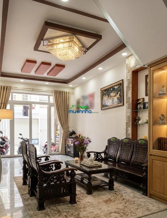 Bán nhà mới 4 tầng linh đông thủ đức 75m² hẻm xe hơi ngay vành đai 2 tặng nội thất cao cấp - 2