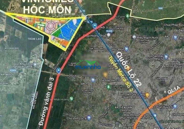 Rẻ nhất thị trường nhà phố liền kề vinhomes hóc môn sát trường đại học giá rẻ chỉ 3,5 tỷ tiền đất - 2