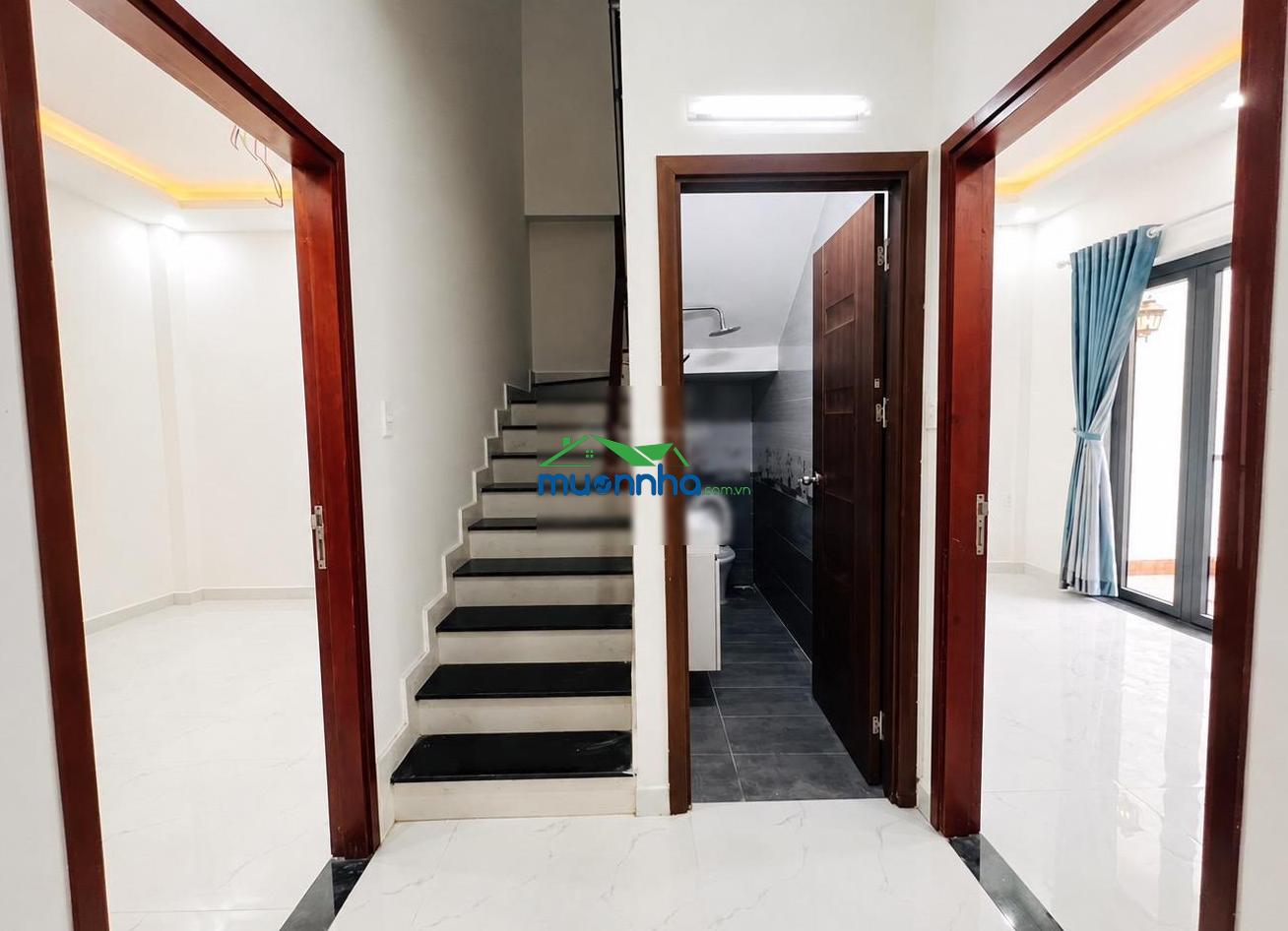 4,6 tỷ - nhà 3 tầng 55m² hoàn công - đường ô tô 6m - gần ubnd long trường - 3