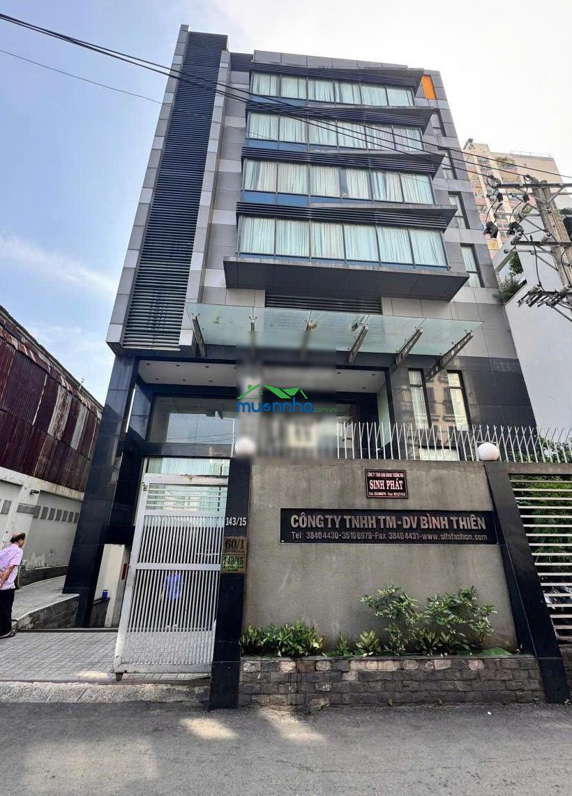 Giảm 20% bán tòa nhà vp khu tân cảng. dt 16x25m (460m2). dtsd ~2300m2 sàn. giá 120 tỷ tl - 4