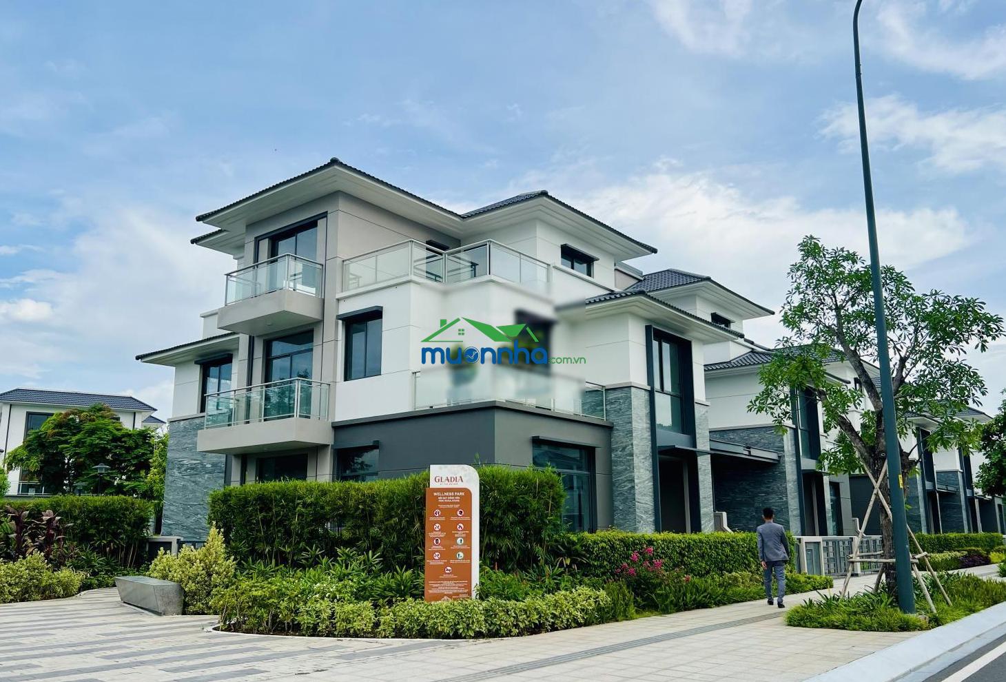 Biệt thự đơn lập gladia góc 3 mặt tiền thoáng không dành cho số đông - 3