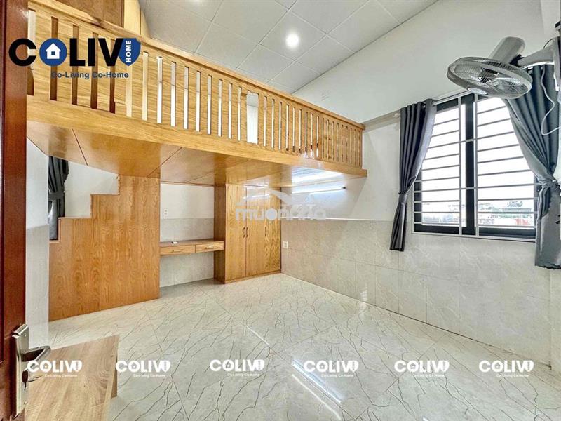 Cho thuê duplex siêu rộng gần chợ hạnh thông tây full nội thất thoáng