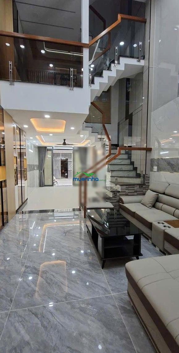 Siêu phẩm 5 tầng full nội thất hẻm 8m thông lê văn quới gần 4 xã - 2