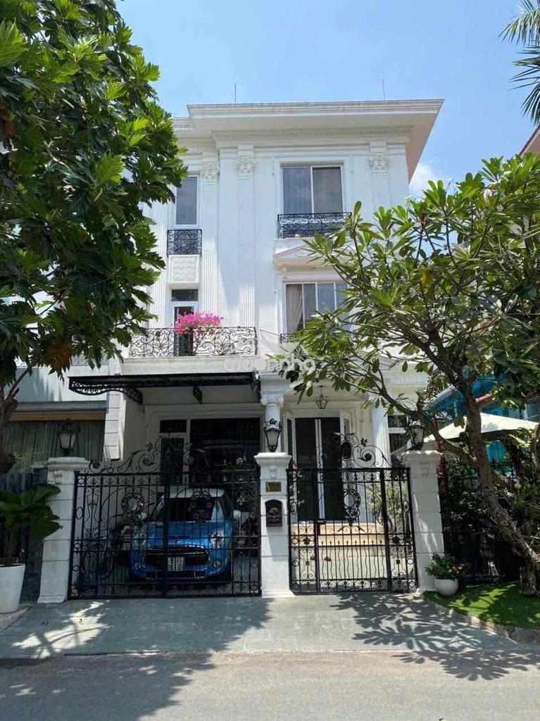 Cho thuê biệt thự mỹ kim quận 7, 5pn full nt, thang máy 100 triệu/ th