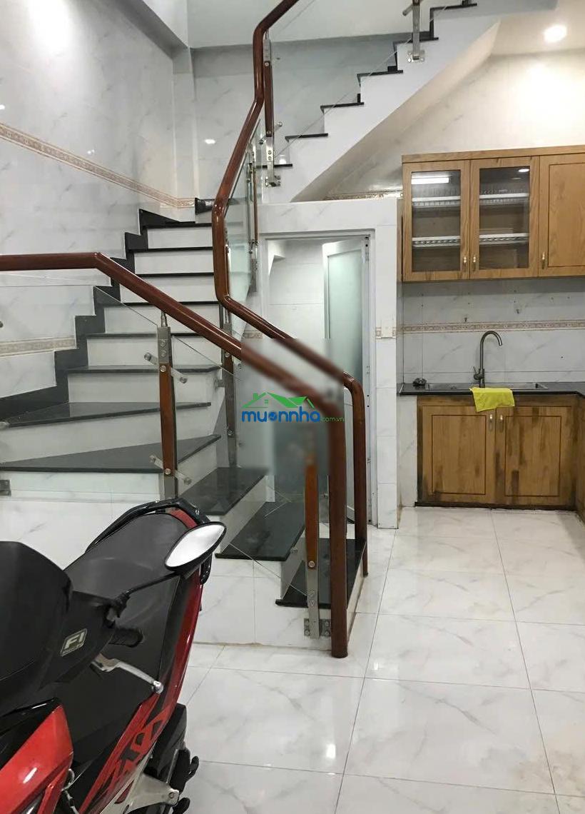 Nhà 4 tầng sát trường chinh phường 13, tân bình gần sân bay tsn. chỉ 3,3tỷ shr hoàn công đầy đủ - 4