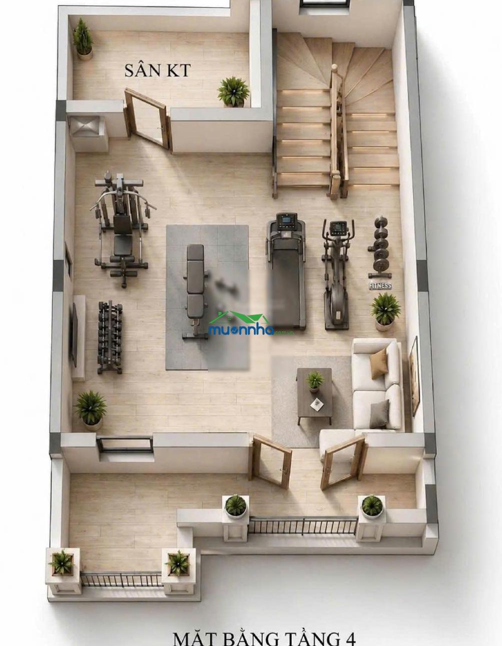 Rẻ nhất vinhomes sài gòn park căn liền kề 1 trệt 3 lầu giá chỉ 5ty 095tr không phát sinh thêm - 3