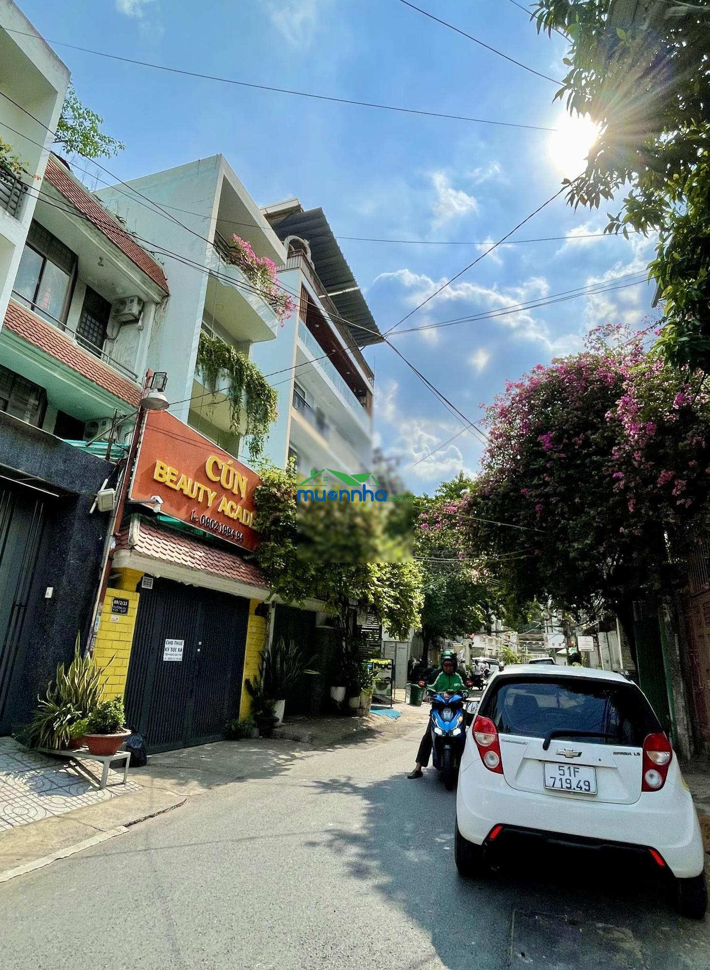 Hẻm 6m - nhà mới cứng ngay chợ cây thị - phan văn trị p. 11 bt - 4 tầng, 4x20m - 12,8 tỷ còn bớt